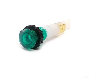 EMAS 10MM SİNYAL LAMBASI YEŞİL TERMİNALLİ S102Y
