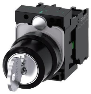 SIEMENS SİRİUS ACT PLASTİK RONIS 1-0-2 POZİSYONLU KİLİTLİ MANDAL BUTON 1NO, 1NO