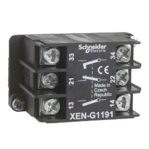SCHNEIDER ELECTRIC VİNÇ KUMANDA KUTULARI İÇİN 2 KADEMELİ KONTAK BLOĞU ( NO+NK) NO