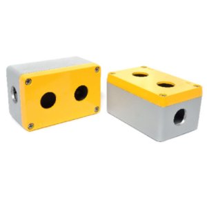 TP ELECTRIC İKİLİ ALÜMİNYUM BUTON KUTUSU