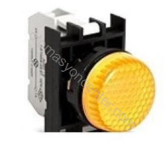 EMAS C METAL LED SİNYAL SARI 12-30 CM080XS