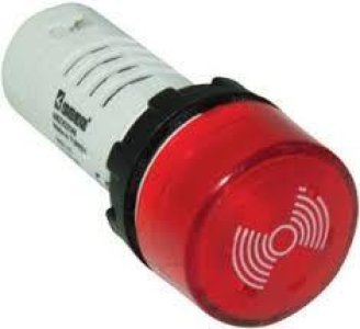 EMAS IŞIKLI SABİT 22MM MONOBLOK BUZZER MB SERİSİ 24VAC/DC MBZS024S