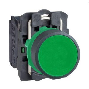 SCHNEIDER ELECTRIC YEŞİL YAYLI BUTON 22 MM 1NA