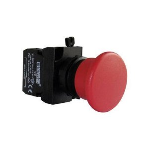EMAS C PLASTİK MANTAR BUTON KIRMIZI CP200MK