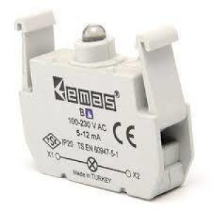 B SİNYAL KIRMIZI LEDLİ BLK 250 BK