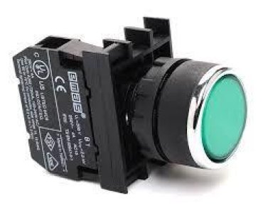 B START BUTON YEŞİL B100DY