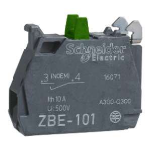 SCHNEIDER ELECTRIC BAŞLIK ÇAP 22 İÇİN TEK KONTAK BLOĞU 1NA VİDA KELEPÇESİ TERMİNALİ