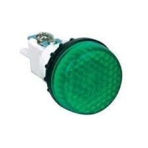 EMAS 22MM SİNYAL LAMBASI YEŞİL KORUMALI LEDLİ S222LY