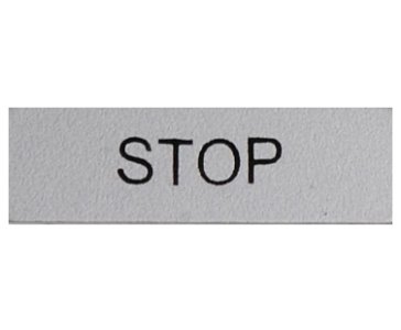 EMAS 8MM STOP ETİKET BET08-STOP