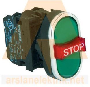 EMAS ÜÇÜZ BUTON CIKIK KAFALI 1NA+1NK+1NA BUTON B121B30YY