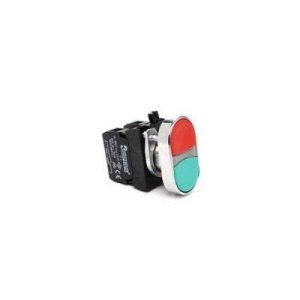 EMAS C SOMUNLU METAL ÇİFT DEVRE KIRMIZI/YEŞİL CM102K20KY  CM102K20KY