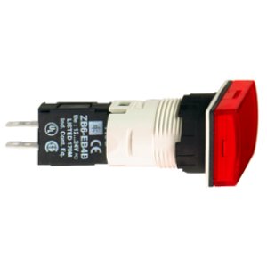 SCHNEIDER ELECTRIC SİNYAL LAMBASI KIRMIZI DİKDÖRTGEN 12?24V AC-DC LEDLİ