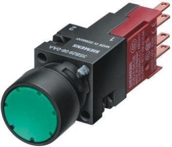 SIEMENS IŞIKLI BUTON YEŞİL START 16MM
