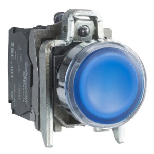 SCHNEIDER ELECTRIC 22 MM IŞIKLI YAYLI BUTON MAVİ 24V AC-DC LEDLİ
