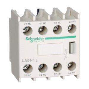 SCHNEIDER ELECTRIC 1NA+3NK LC1D-LC1F VE CAD İÇİN ANİ YARDIMCI KONTAK BLOĞU