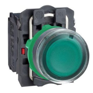 SCHNEIDER ELECTRIC IŞIKLI YAYLI BUTON YEŞİL 22 MM 24V AC-DC LEDLİ