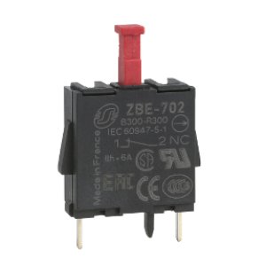 SCHNEIDER ELECTRIC BAŞLIK ÇAP 22 İÇİN TEK KONTAK BLOĞU 1NK PCB İÇİN PİM