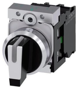 SIEMENS SIRIUS ACT METAL 1-0-2 POZISYONLU IŞIKLANDIRILABILIR KALICI MANDAL BUTON 1NO