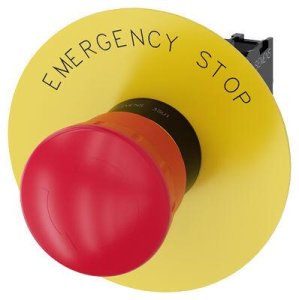 SIEMENS KOMPLE ACİL STOP EMERGENCY STOP 40MM ÇEVİR-KUR