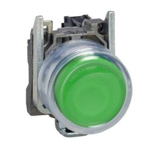 SCHNEIDER ELECTRIC 22 MM 1NA PLASTİK KILIFLI YAYLI YEŞİL BUTON