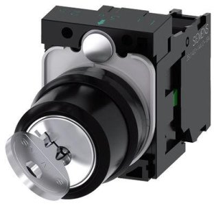 SIEMENS PLASTİK RONIS 0-1 POZISYONLU KILITLI MANDAL BUTON 1NO, SIRIUS ACT