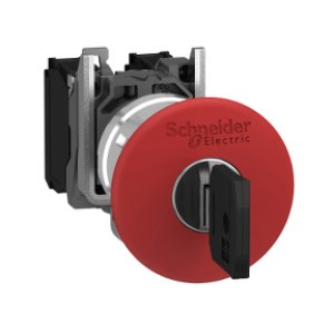 SCHNEIDER ELECTRIC 40 MM MANTAR KAFALI KALICI KİLİTLİ ACİL DURDURMA BUTONU
