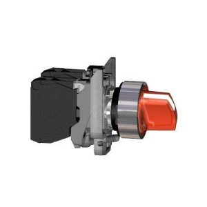 SCHNEIDER ELECTRIC KALICI IŞIKLI MANDAL BUTON KIRMIZI 0-1 24V AC-DC LEDLİ
