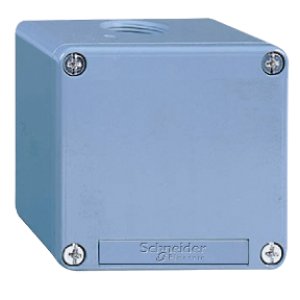 SCHNEIDER ELECTRIC 80X80X49 MM METAL BUTON KUTUSU MAVİ RENK