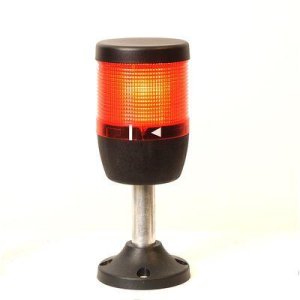 EMAS 220 VAC/DC KIRMIZI LED FLAŞÖRLÜ IŞIKLI KOLON IK71F220XM01