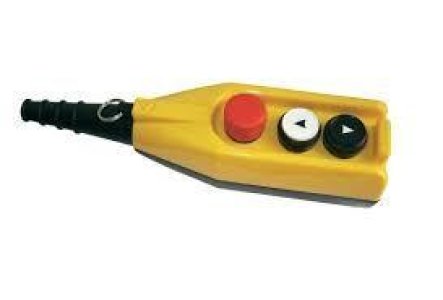 EMAS START BUTON PL VİNÇ 3 LÜ TEK HIZLI ACİL STOPLU 30 MM PV3E30B2