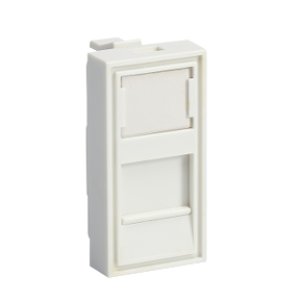 SCHNEIDER ELECTRIC PKS ULTRA KABLO KANALI İÇİN VERİ SOKETİ SÜRGÜLÜ 1 RJ45 BEYAZ 22,5X45 MM