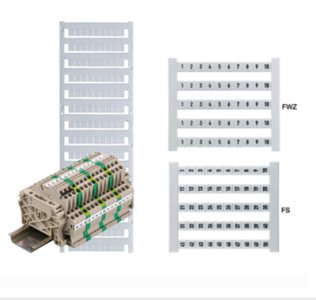 WEIDMULLER KLEMENS ETİKETİ DEK 5W 201-250 1 KUTU  (500 ADET)