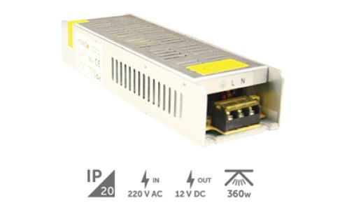 İNOLED 5A 60W İNCE TİP LED TRAFOSU