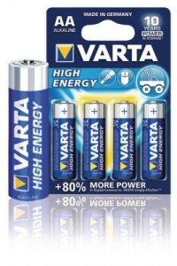 VARTA PİL KALEM HIGH ENERGY AA 4 LÜ