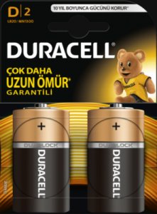 DURACELL BASİC D MN1300 PİL