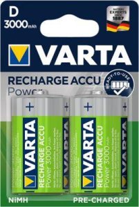 VARTA RECHARGE ACCU POWER D 3000 MAH ŞARJ EDİLEBİLİR PİL