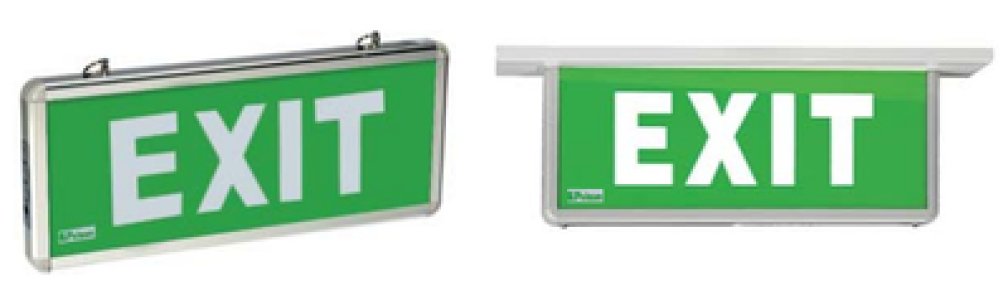 PELSAN EXILED ÇİFT YÖNLÜ 3W 3 SAAT( EXIT ÇIKIŞ) YAZILI ARMATÜR