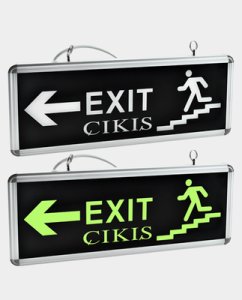 LAMPİST EXIT ÇIKIŞ ARMATÜR LP08009-2-EXIT