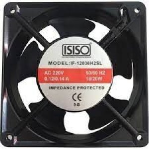 ISISO IF-12038HA2SL220V 24VDC 120X120X38MM METAL FAN