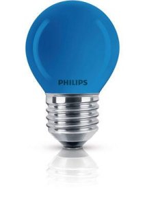 PHILIPS PARTY 15W E27 DUYLU MAVİ GECE AMPULU