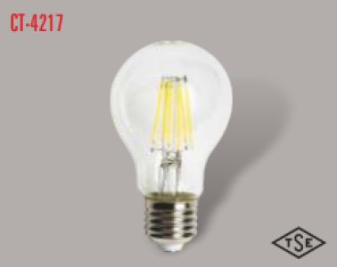 CATA UZUN FLAMENT 2700K SARI IŞIK E27 RUSTİK AMPÜL CT-4217
