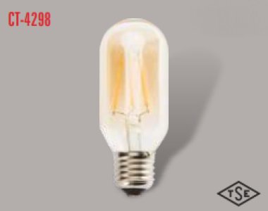 CATA UZUN FLAMENT 2700K SARI IŞIK E27 RUSTİK AMPÜL CT-4298