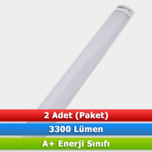 LAMPİST LED YATAY BANT ARMATÜR 42W 6500K (2 ADET)