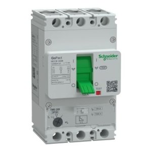 SCHNEİDER ELECTRİC G20B3A125 GOPACT MCCB 200B 3P3D 125A 25KA AYAR SAHALI KOMPAK ŞALTER