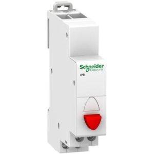SCHNEIDER ELECTRIC A9E18031 ACTİ9 İPB 1NK KIRMIZI TEK BASMALI DÜĞME