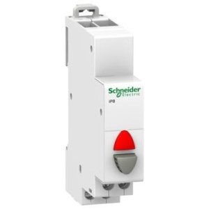 SCHNEIDER ELECTRIC A9E18039 ACTİ9 İPB 1NK GRİ TEK BASMALI DÜĞME GÖSTERGE IŞIĞI KIRMIZI 1248VAC/DC