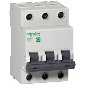 SCHNEİDER ELECTRİC EZ9F51363 3X63A 10KA C TİPİ OTOMATİK SİGORTA
