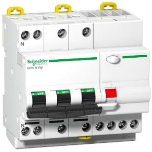SCHNEIDER ELECTRIC A9D41725 KAÇAK AKIM DEVRE KESİCİ DPN N VİGİ 3P + N 25A 300MA SINIF AC