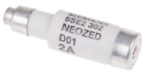 SIEMENS NEOZED SİGORTA BUŞONU D01 2 AMPER