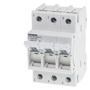 SIEMENS MİNİZED SİGORTA GÖVDESİ D01 , 3FAZ 16A